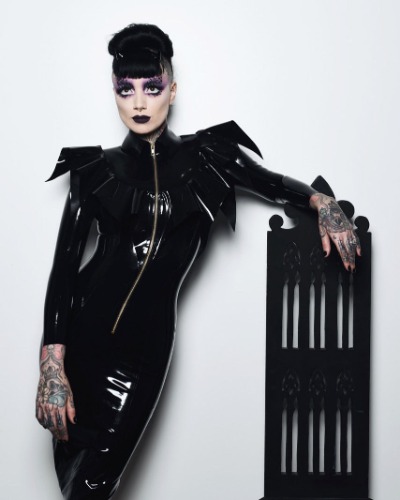 Jane Doe Latex - Spider dress 