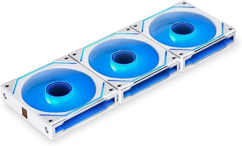 Lian Li UNI FAN SL-INFINITY 120 RGB Triple Pack White with controller