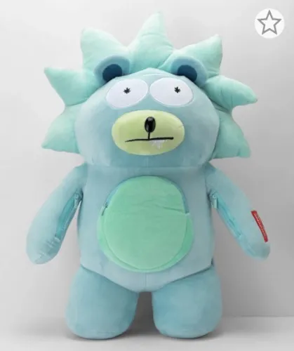 Rick and Morty Rick Teddy Bear Backpack