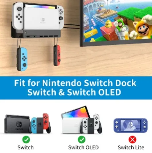 Nintendo Switch Wall Mount -White