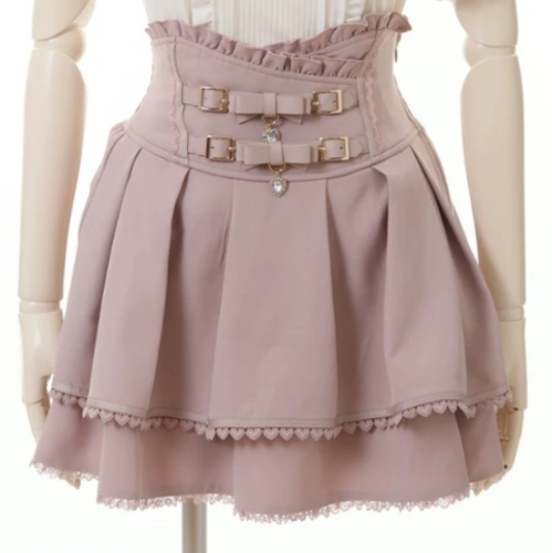 ₊‧°𐐪♡𐑂°‧₊ | ryousangata pink skirt