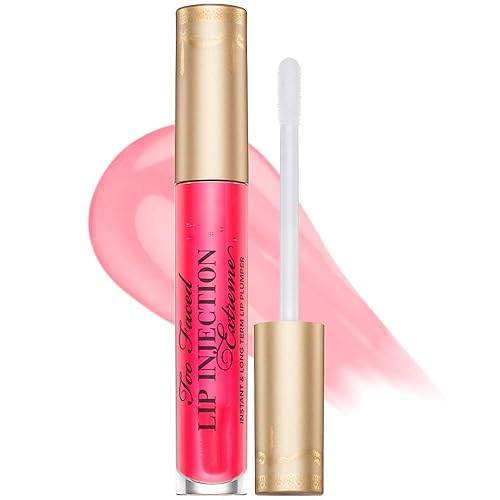 Too Faced Lip Injection Extreme Lip Plumper | Long Lasting Lip Plumping Serum - 03-Pink Punch - 0.14 Fl Oz (Pack of 1)