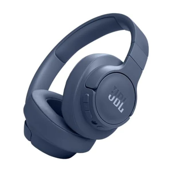 JBL TUNE 770NC - Adaptive Noise Cancelling with Smart Ambient Wireless Over-Ear Headphones, Bluetooth 5.3, Up to 70H battery life with speed charge, Lightweight, comfortable & foldable design (Blue)