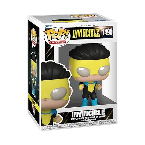 Funko POP! Television: Invincible - Mark Grayson - Invincible - Vinyl-Sammelfigur - Geschenkidee - Offizielle Handelswaren - Spielzeug Für Kinder und Erwachsene - TV Fans - Modellfigur Für Sammler