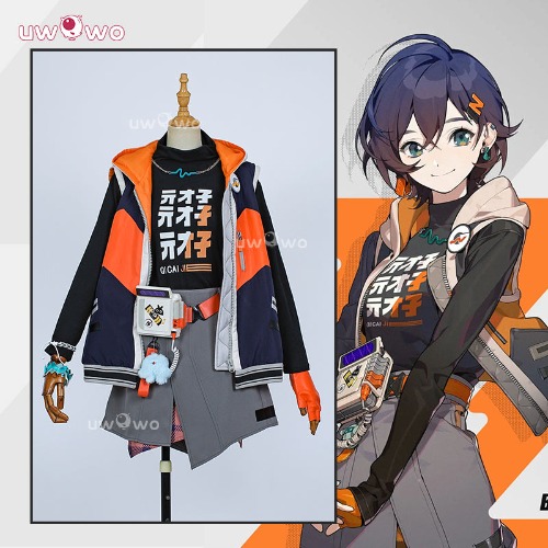 Uwowo Collab Series: Game Zenless Zone Zero Belle Cosplay Costume - 【Pre-sale】XS