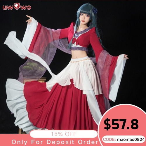 Uwowo Anime The Apothecary Diaries Maomao Dance Dress Cosplay Costume - 【In Stock】S