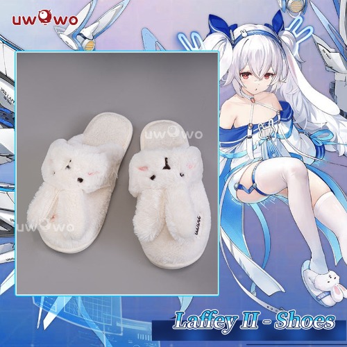 Uwowo Azur Lane Laffey II Bunny Cosplay Shoes - One size (38-42)
