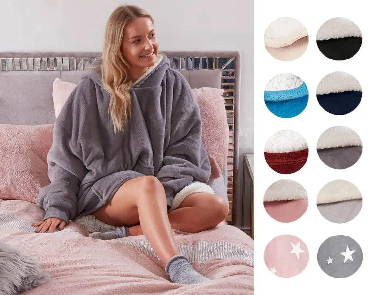 Oversized Hoodie Blanket
