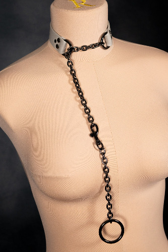 Split Mushroom Leather Slip Chain Collar _LIMITED_ | Default Title