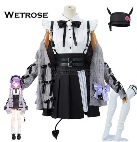 Tokoyami Towa Casual Outfit Cosplay + Wig