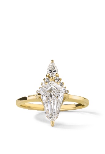 Narnia Fine 14K Ring - 14K Yellow Gold / Diamond / 7
