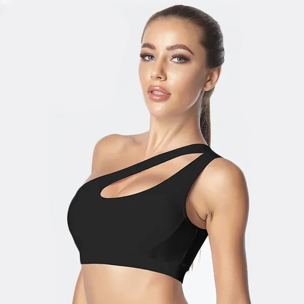 Solo Strap Sports Bra by Dolton Apparel - Black / M