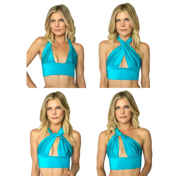 Balia 8 Way Top by Baliawear - Standard / Aqua