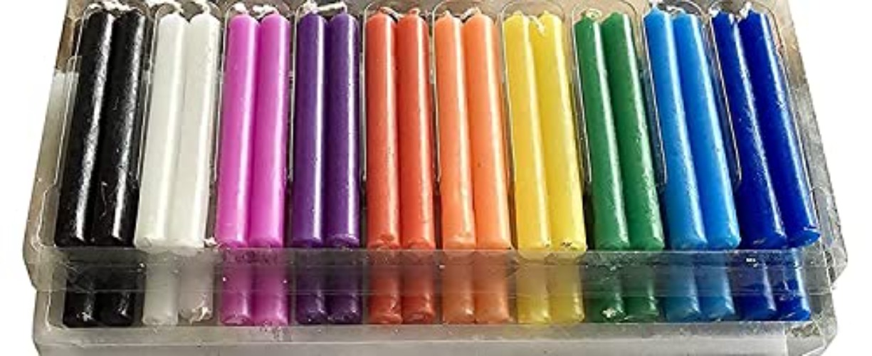 Spell Candles (40 Candles) - One Shipping Charge! - Set of 40 - Multicolor