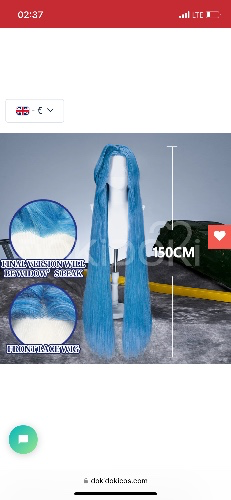 Parrucca jinx arcane