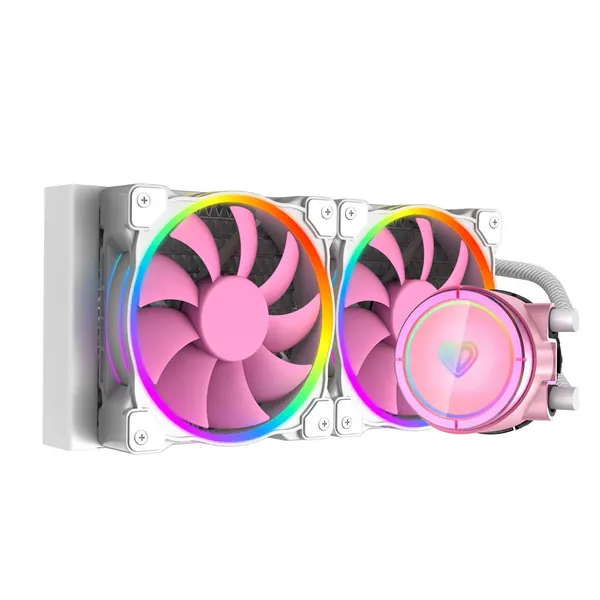Computer Parts | Pinkflow 240 CPU Water Cooler 5V