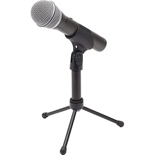Samson Q2U Aufnahme- und Podcasting-Paket - Dynamisches USB / XLR-Mikrofon mit Zubehör, grau - Single