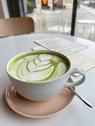 Matcha and dessert