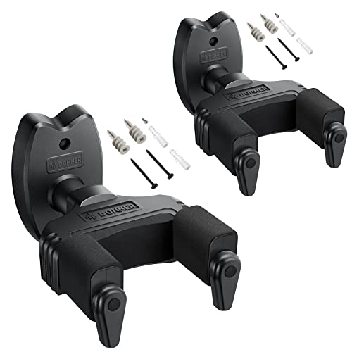 Donner Guitar Wall Mount Locking 2-Pack
