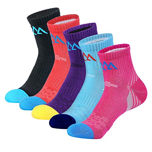 innotree 5 Pack Women's Cushioned Hiking Walking Running Socks