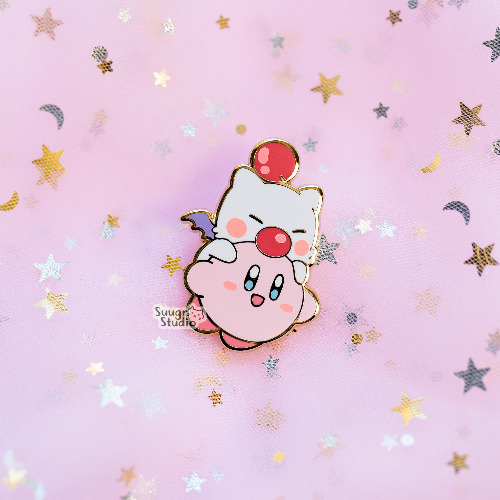 Poyo & Moguli Hard Enamel Pin - [A Grade] / Locking Clasp