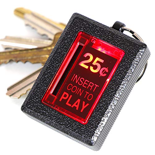 Retro Insert Coin Keychain