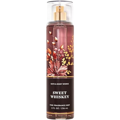 Bath & Body Works Fine Fragrance Body Spray Mist 8 oz (Sweet Whiskey) - Sweet Whiskey - 8 Fl Oz (Pack of 1)
