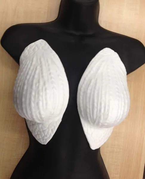 Mystique Xmen Cosplay breastplates
