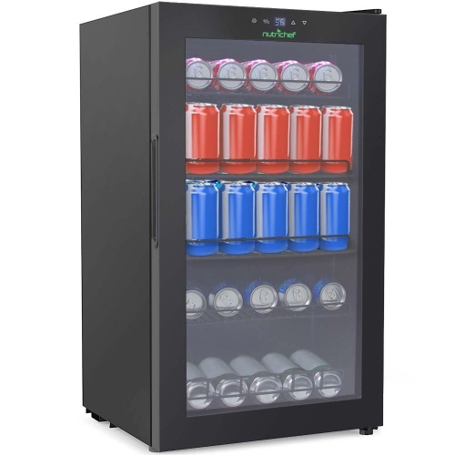 Compact Beverage Fridge Cooler