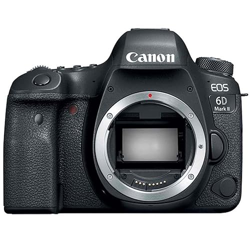 Canon EOS 6D Mark II Digital SLR Camera Body (Renewed) - Black - Body - Base