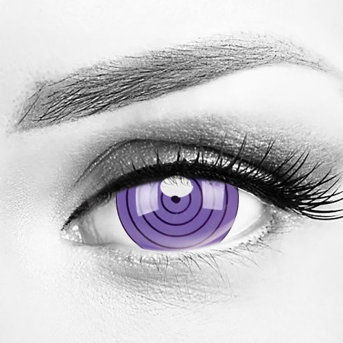 Purple Rinnegan Mini Sclera 17mm Anime Contacts