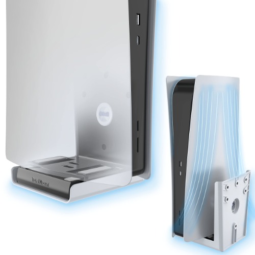 TotalMount Wall Mount for PS5 – Mounts Playstation 5 on a Wall by Your TV (Premium-Grade Wall Mount Kit)