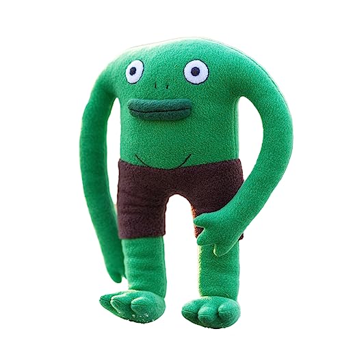 Mr Frog Plush Toys inspired by Smiling Friends Handmade