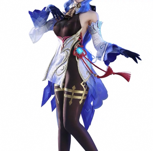Ganyu cosplay