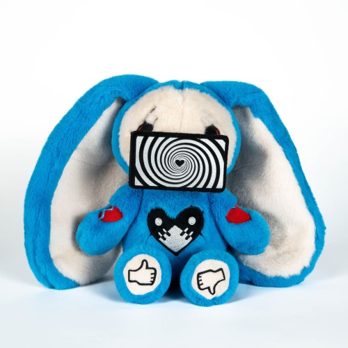 Plushie Dreadfuls -  Screen Addict Rabbit - Plush Stuffed Animal