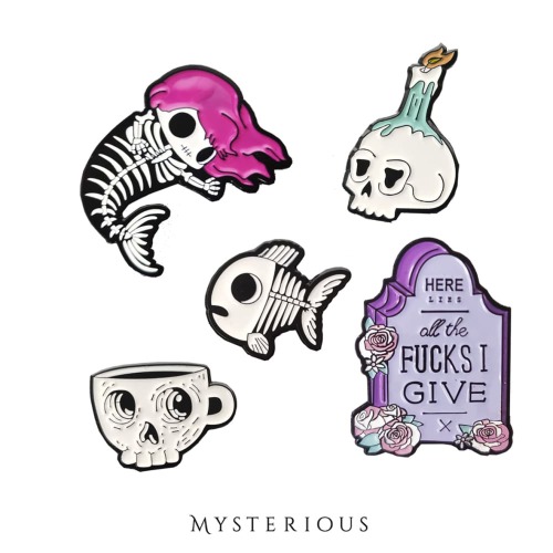 Graveyard Pin Set