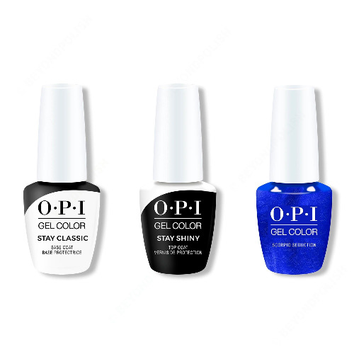 OPI - GelColor Combo - Stay Classic Base, Shiny Top & Scorpio Seduction | Default Title