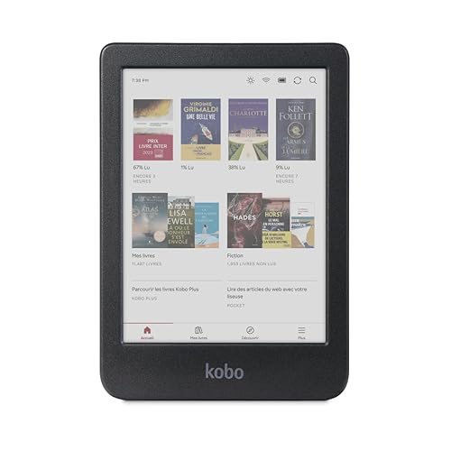 Kobo Clara Colour | eReader | 6” Glare-Free Colour E Ink Display | Dark Mode Option | Waterproof | Audiobooks | 16GB of Storage | Black
