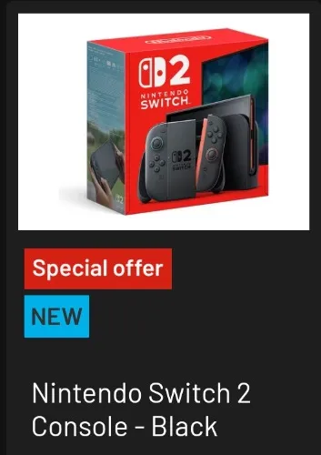 Buy Nintendo Switch 2 and Mario Kart World Console Bundle | Nintendo Switch 2 consoles | Argos