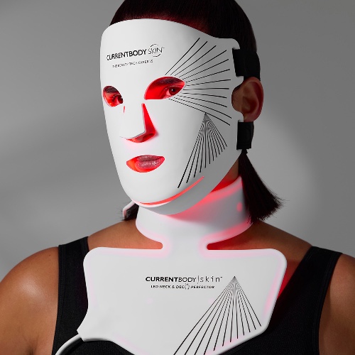 CurrentBody Skin LED Light Therapy Face Mask | Series 2 / LED Face & Neck Kit