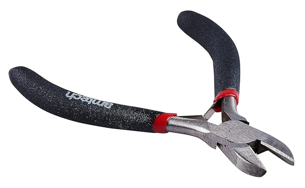 Amtech B3180 Mini Side Cutting Pliers - One Size - Mini Side Cutting Plier
