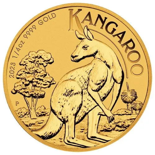 1/4 Oz Australian Kangaroo Gold Coin
