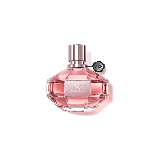 Viktor&Rolf - Flowerbomb Nectar Eau de Parfum - Women's Perfume - Floral, Spicy & Warm - With Notes of Gunpowder & Vanilla - 3.04 Fl Oz (Pack of 1)