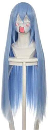 VLTTO Anime Cosplay Wigs AKamega Kill Esdeath Blue Cosplay Straight Long Hair Wig