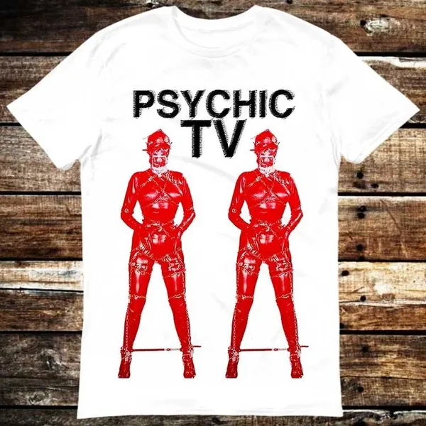 Psychic TV Towards Three Infinite Beat T Shirt Meme Gift Shirt Funny Tee Vintage Style Aesthetic Unisex Gamer Cult Movie Music 6237