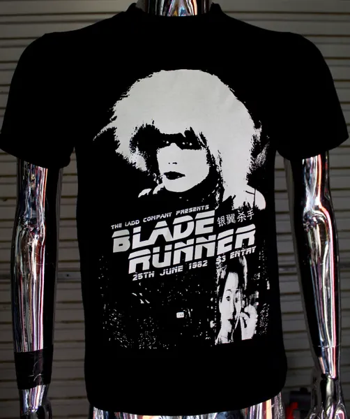 Blade Runner DIY Punk/Goth Club Flyer T-shirt