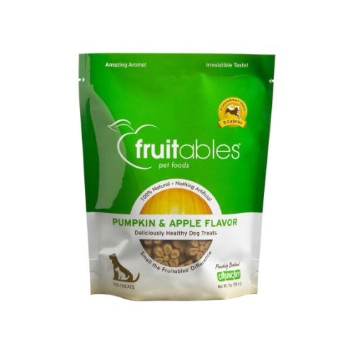 Fruitables Dog Treats | Pumpkin & Apple / 7 oz