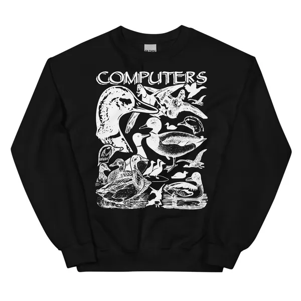 Computers Sweatshirt. | Black / M