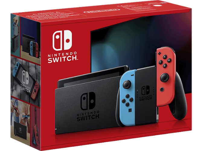 NINTENDO Switch Neon-Rot/Neon-Blau bei MediaMarkt