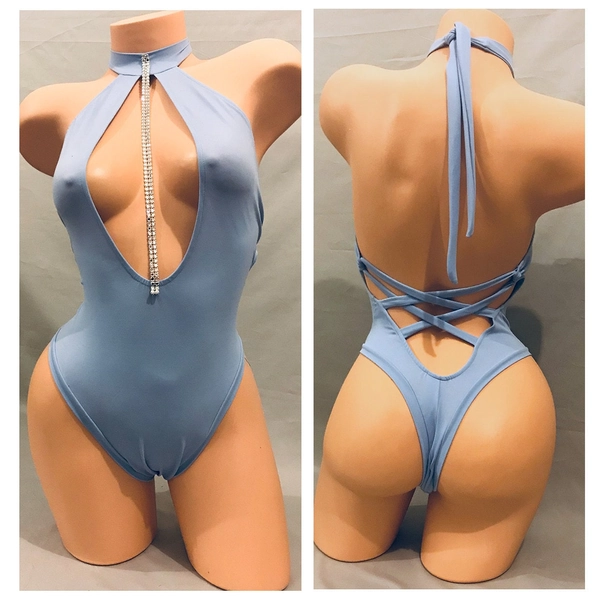 low cut Bodysuit, onepiece